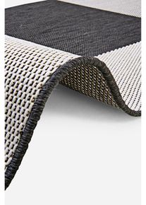 Tappeto da esterno e interno con fantasia grafica, Grigio, Taglia 60x110 cm, bonprix