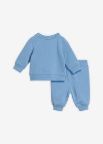 Felpa e pantaloni in puro cotone biologico (set 2 pezzi), Blu, Taglia 92/98, bonprix