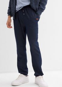 Pantaloni da jogging effetto denim, Blu, Taglia 52/54 (L), bonprix