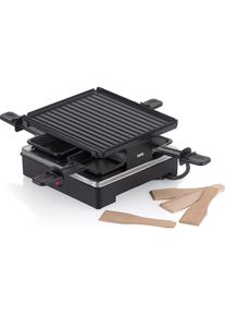 Kela Raclette/Grillplatte Geneva, Racletteofen, Schwarz