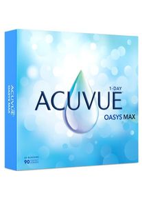 ACUVUE, Kontaktlinsen, Oasys Max (-6, Tageslinse, 90 Stk., Sph&auml;risch)