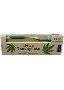Xpel, Handzahnb&uuml;rste, XOC Toothpaste + Toothbrush - Hemp toothpaste and toothbrush 100ml (L)