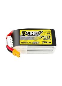 Gens ace &Tattu - Tattu R-Line 750mAh 14.8V 95C 4S1P Battery JST-XHR