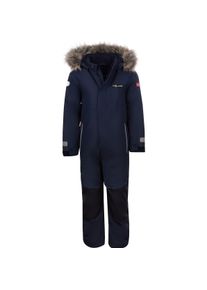 Trollkids, M&auml;dchen, Skijacke, Kid's Kirkenes Snowsuit (110), Blau, 110