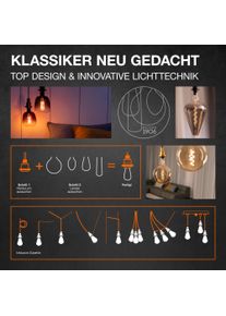 Osram, Leuchtmittel, Vintage 1906 (E27, 150 lm, 1 x)