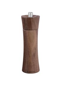 Zassenhaus PM Frankfurt 18cm Nussbaum, Pfefferm&uuml;hle + Salzm&uuml;hle, Braun