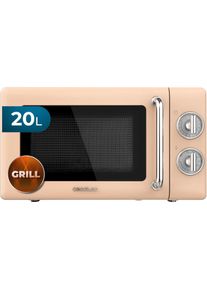 Cecotec Microondas Proclean 3110 Retro Beige, Mikrowelle, Beige