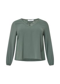 ABOUT YOU Curvy Kvinnor Tunika 'Ivana' m&ouml;rkgr&ouml;n Storlek 4XL