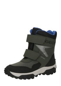 Geox Pojkar Sn&ouml;boots 'HIMALAYA' silvergr&aring; / oliv / svart Storlek 25