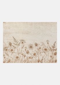 Paillasson lavable &agrave; motif graphique - beige - taille 38x59 cm - bonprix