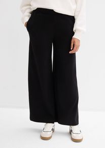 Jupe-culotte 100% coton - noir - taille 50/52 (XL) - 100% coton - bonprix