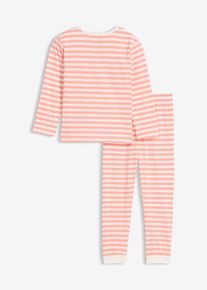 Pyjama en coton doux - blanc - taille 116/122 avec coton - bonprix