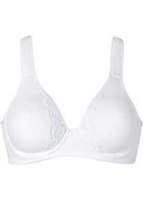 Soutien-gorge minimiseur &agrave; bretelles rembourr&eacute;es - blanc - taille 100C - bonprix