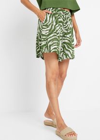 Short en jersey viscose doux - vert - taille 38/40 (S) - viscose - bonprix