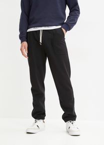 Pantalon de jogging 100% coton - noir - taille 58/60 (3XL) - 100% coton - bonprix