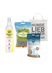 K&ouml;rperpflege-Sparset f&uuml;r Hunde mit trockenem Fell