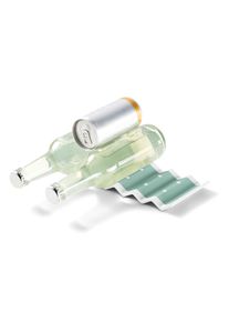 Tchibo - Stojak na butelki do lod&oacute;wki - kolor: biały/zielony