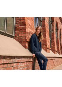 Tchibo - Spodnie ze stretchu - dla pań - rozmiar 40 - kolor: niebieski