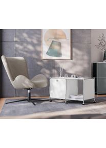 Tchibo - Metalowa szafka typu sideboard &bdquo;Cn3&rdquo; z 2 klapami - kolor: zielony