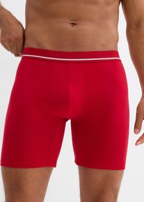 bonprix Chilot boxer mulat cu bumbac (set/3 buc.), roşu, 10 (4XL)