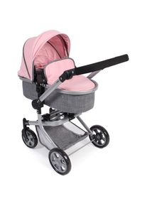 Bayer Chic 2000 CHIC2000 Kombi-Puppenwagen &raquo;Mika&laquo; mit schwenkbaren Vorderr&auml;dern