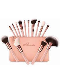 Luvia Cosmetics Kosmetikpinsel-Set &raquo;Essential Brushes - Rose Golden Vintage&laquo; vegan