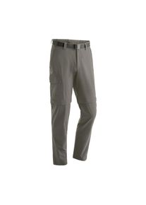 Maier Sports Funktionshose &raquo;Torid slim zip&laquo; Herren Wanderhose, zipp-off Outdoor-Hose, 4 Taschen, Slim Fit braun, Gr&ouml;&szlig;e 54