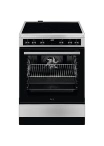 AEG Elektro-Standherd &raquo;CCB644OCBM&laquo; mit Teleskopauszug nachr&uuml;stbar XXL Garraum, 7 Programme, Restw&auml;rmeanzeige, Leichtreinigungst&uuml;r, Timer
