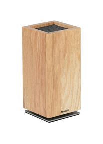 Hanseatic Magnet-Messerblock &raquo;Hanseatic PREMIUM, Messerblock aus Holz&laquo; 1 Stk. elegantes Design, herausnehmbarer Borsteneinsatz, 360-Grad-drehbar