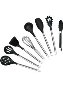 Hanseatic Kochbesteck-Set &raquo;Hanseatic PREMIUM, 8-tlg. K&uuml;chenhelfer-Set&laquo; mit Edelstahlgriffen und Aufh&auml;ngung