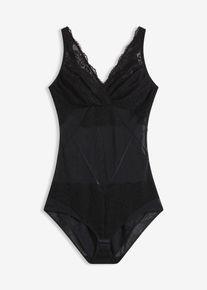 bonprix Light Shape Body mit Spitze, schwarz