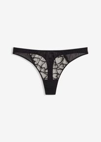 bonprix Femei Chilot string mini, negru, 48/50