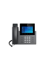 Grandstream GXV3450 SIP video telef&oacute;n, 5" IPS bar.dot.displ., 16 SIP &uacute;čty, Android11, WiFi, BT, PoE+