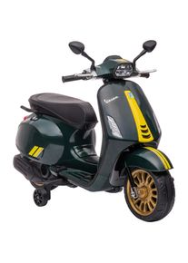 Elektro-Kindermotorrad, Gelb, Gr&uuml;n, Metall, Kunststoff, 47x73x107 cm, unisex, Freizeit & Co, Gartenspielzeug, Kinder-Elektrofahrzeuge