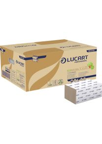 Lucart Eco Natural Papierhandtuch 863049 2lagig 21x25,3cm 3.800Blatt, Haushaltspapier, Braun