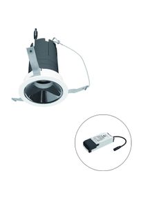 EVN Lichttechnik EVN, Wandleuchte + Deckenleuchte, LED-Deckeneinbaustrahler (1517 lm)