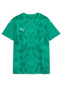 Puma, Unisex, Sportshirt, teamULTIMATE Jersey Jr (128), Gr&uuml;n, 128