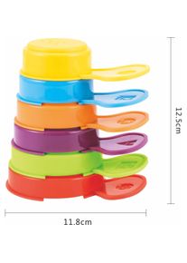 Stapelbecher mit Henkel, 6-tlg.