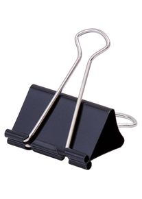 Soennecken, B&uuml;roklammer, Foldbackklemmer Breite: 25 mm max. Klemmdicke: 9 mm (12 x)