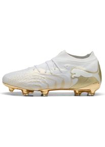 Puma, Herren, Fussballschuhe, Future 9 Ultimate Fg (39), Gold, Weiss