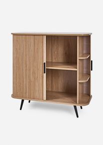 Mobiletto con ante scorrevoli, Beige, Taglia 88x90 cm, bonprix