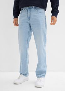 Jeans elasticizzati relaxed fit straight, Blu, Taglia 32, bonprix