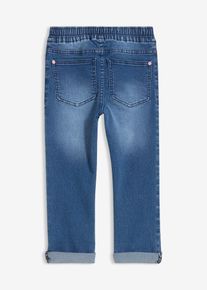Jeans con elastico in vita vita media, Blu, Taglia 98, bonprix