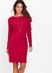 Abito in maglia, Rosso, Taglia 62/64 (3XL), bonprix