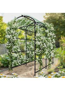 U-Shaped Metal Tall Garden Plant Trellis Grow Support Frame for Climbing Plants Vegetables