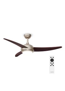 Klarstein El Paso mennyezeti ventil&aacute;tor vil&aacute;g&iacute;t&aacute;ssal | 132 cm | 35 W | Csendes műk&ouml;d&eacute;s | Fa