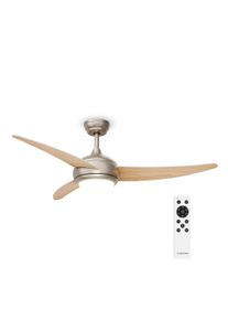 Klarstein El Paso mennyezeti ventil&aacute;tor vil&aacute;g&iacute;t&aacute;ssal | 132 cm | 35 W | Csendes műk&ouml;d&eacute;s | Fa