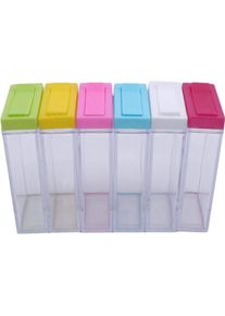 Aptel 6x Gew&uuml;rzstreuer, Pfefferm&uuml;hle + Salzm&uuml;hle, Mehrfarbig