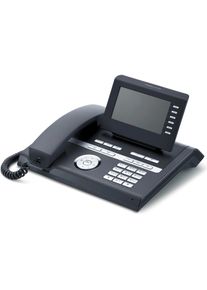 Unify OpenStage 40 T lava UP0/E- Systemtelefon, Telefon, Schwarz, Silber