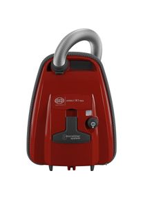 SEBO Airbelt K1 Red Bodenstaubsauger, Staubsauger, Rot, Schwarz, Silber